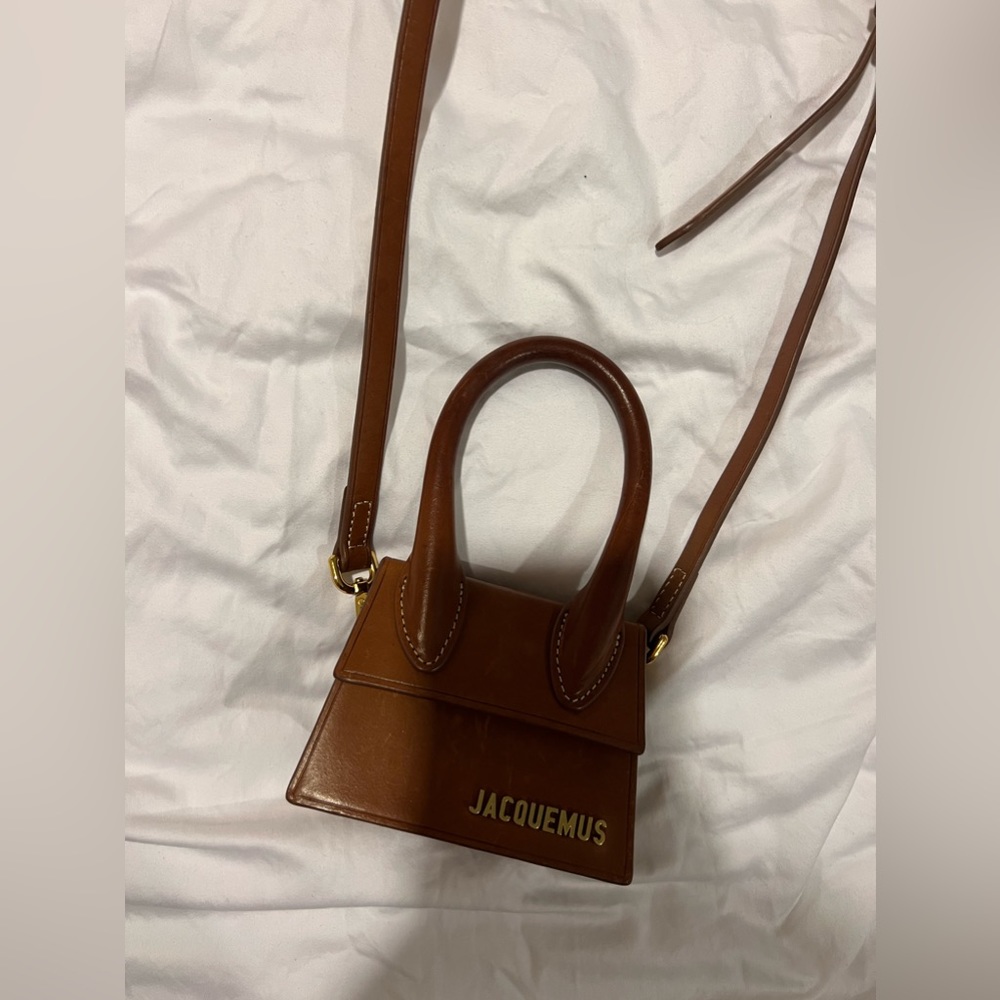 JACQUEMUS BROWN BAG MINI - Picture 2 of 5